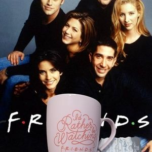 Paladone "I'd Rather be Watching Friends" Collector's Mug